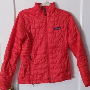 Red Patagonia Puffer Jacket